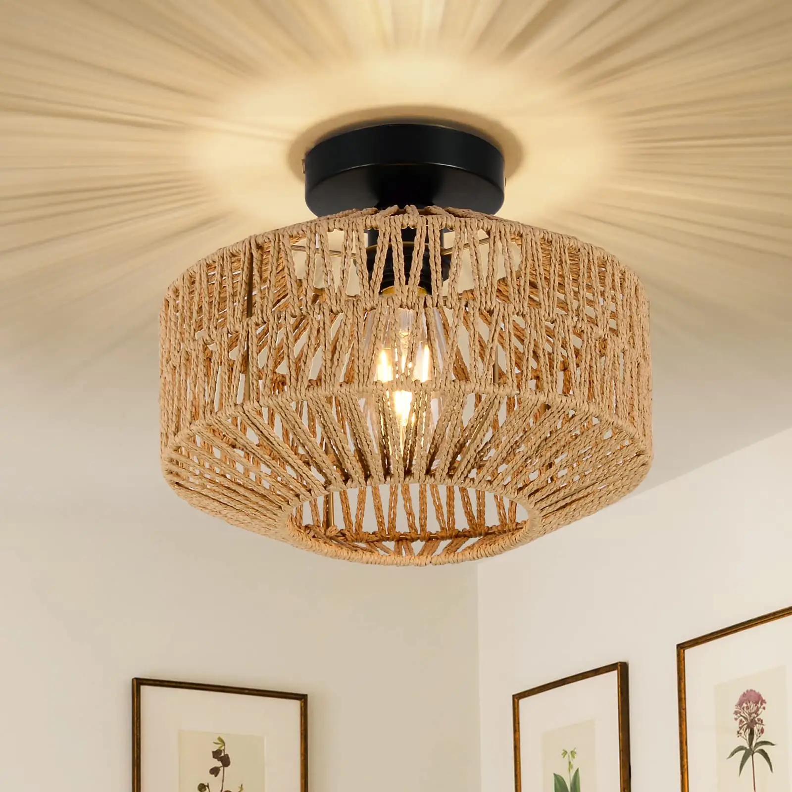Rayofly rattan-lambivarju kaunistav ripats HLF26 – boho stiil