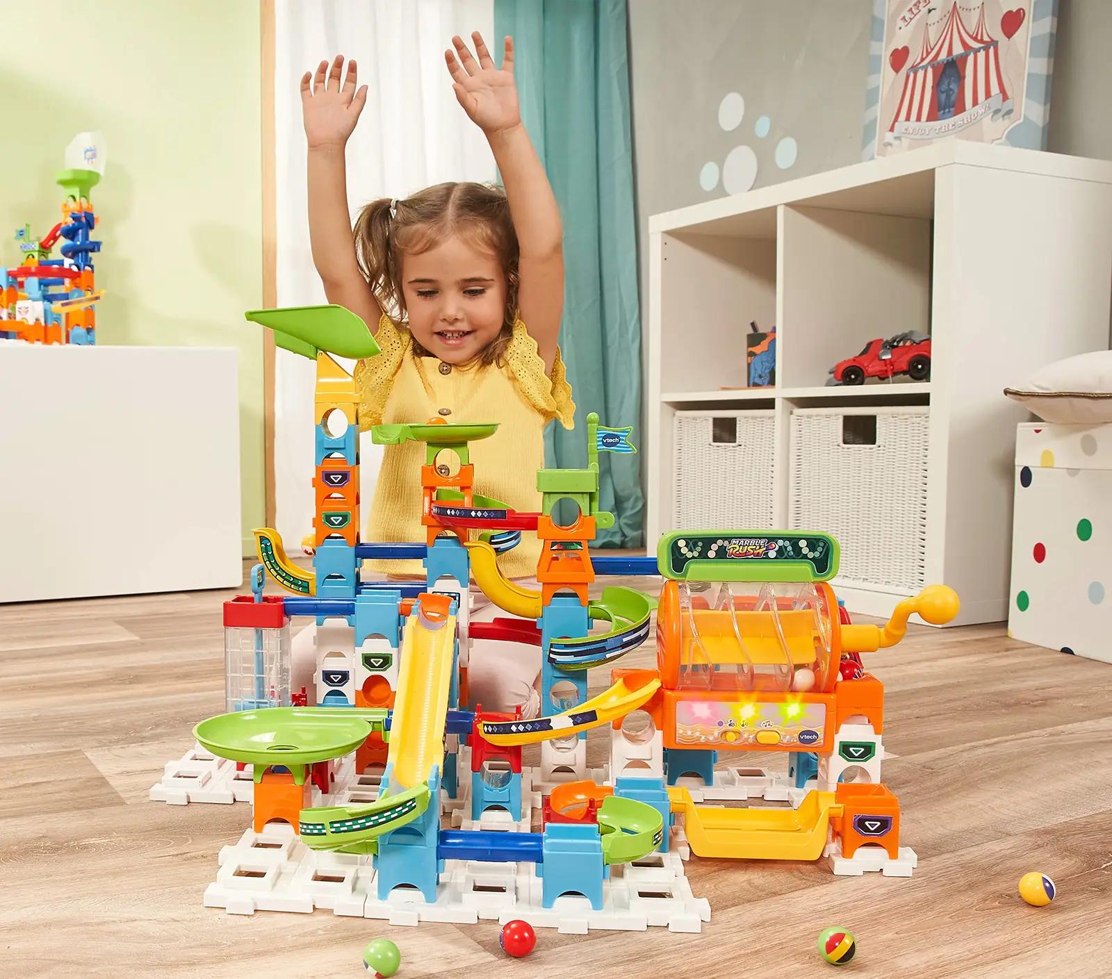 Vtech interaktiivne kuuliraja komplekt – valgus ja heliefekt – kasutusnäide