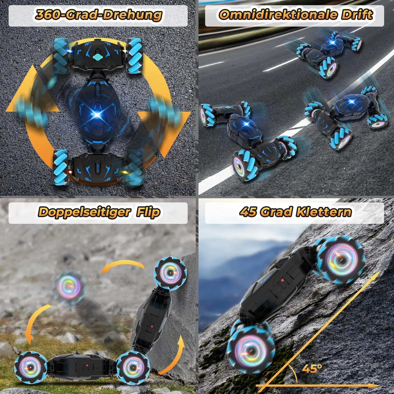 Pristar juhtmevaba 4WD mänguauto – ABS korpus, 1:16 skaala – pilt 6