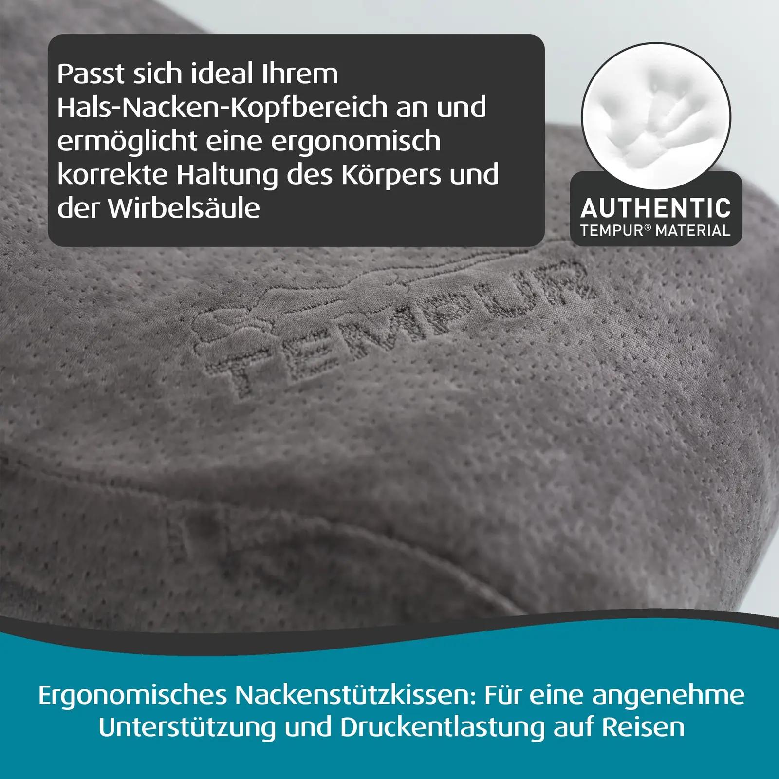 TEMPUR mugav reisipadi memory-foamist – ergonoomiline toetus – kasutusnäide