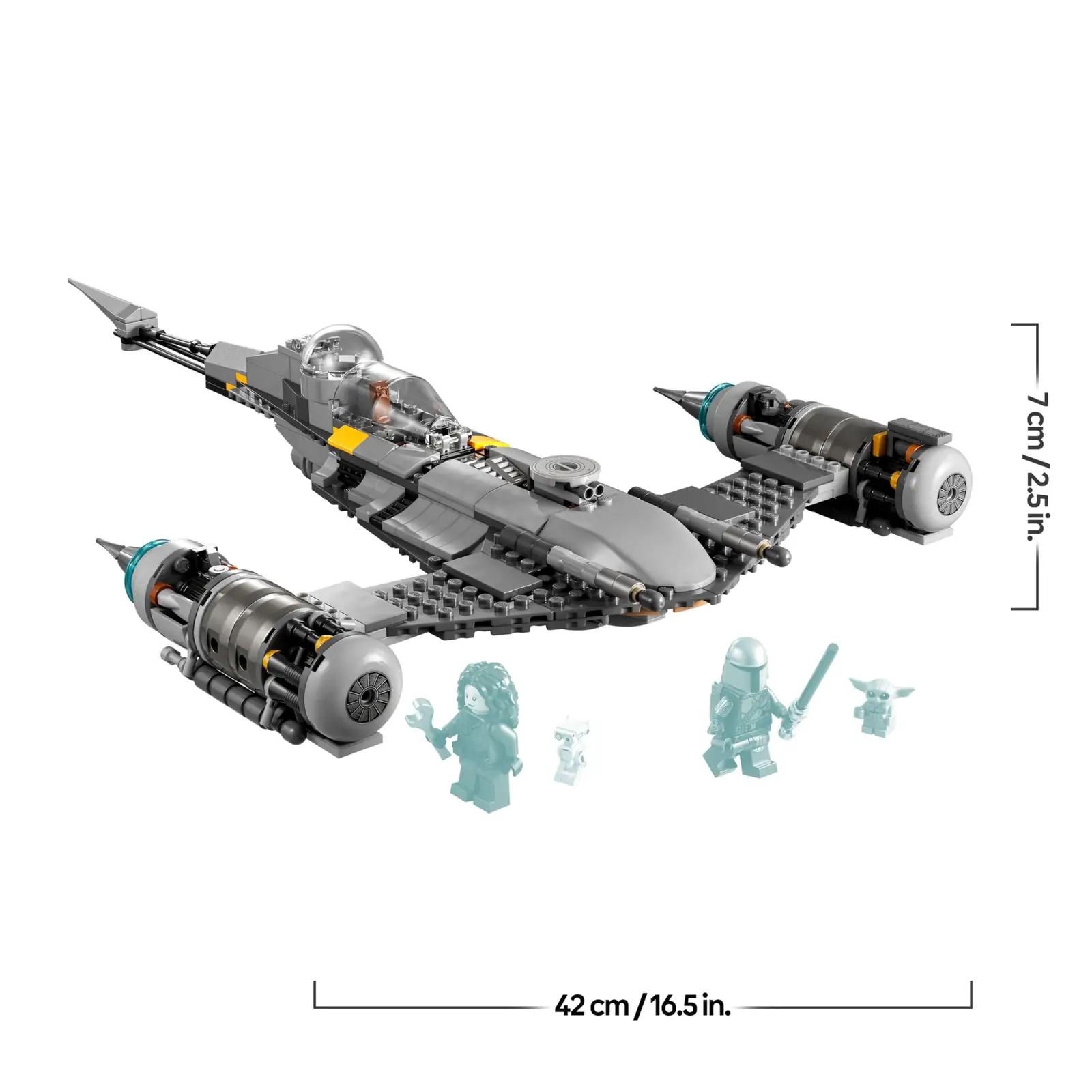 LEGO Star Wars N-1 hävitaja — ehitatav laev ja tegelased – pilt 8