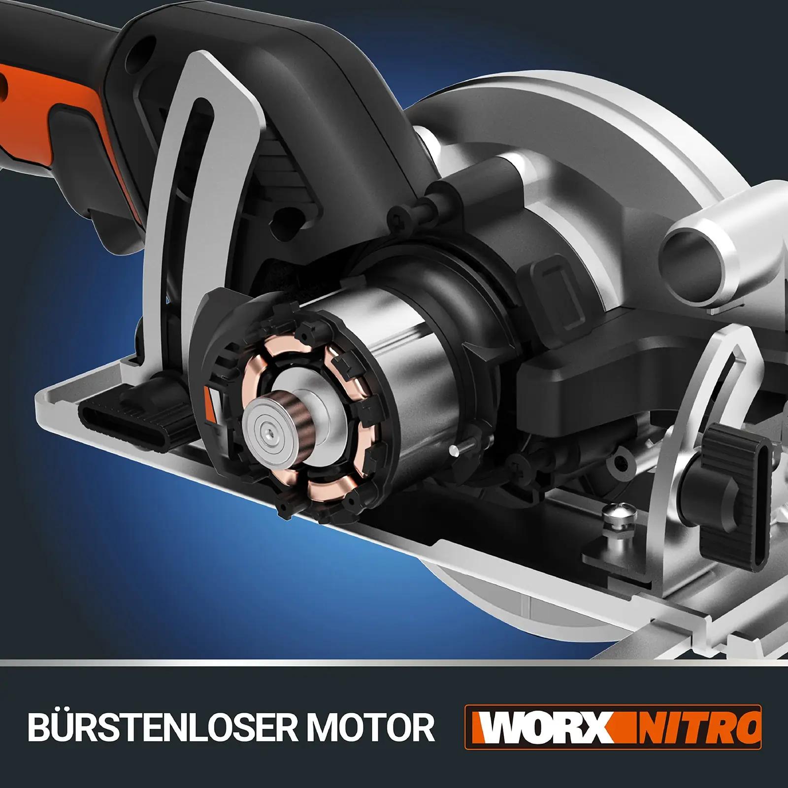 WORX WX531.9 saed – detailne lähivaade