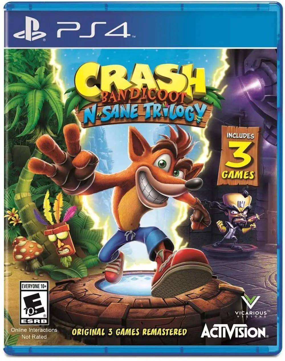 ACTIVISION lõbus kogu perekonnale — Crash Bandicoot kollektsioon – detailne vaade