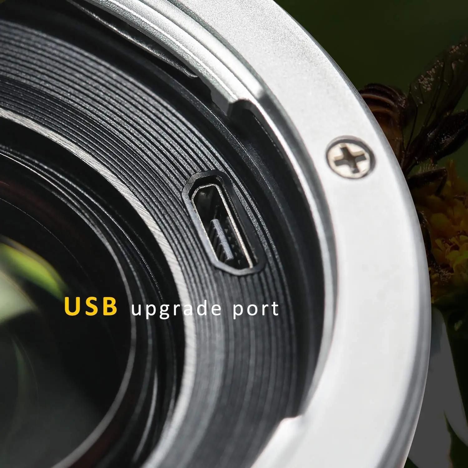 EBYPHAN metallist adapter EF-EOS M2 – Speed‑Booster 0.71x – lisavaade