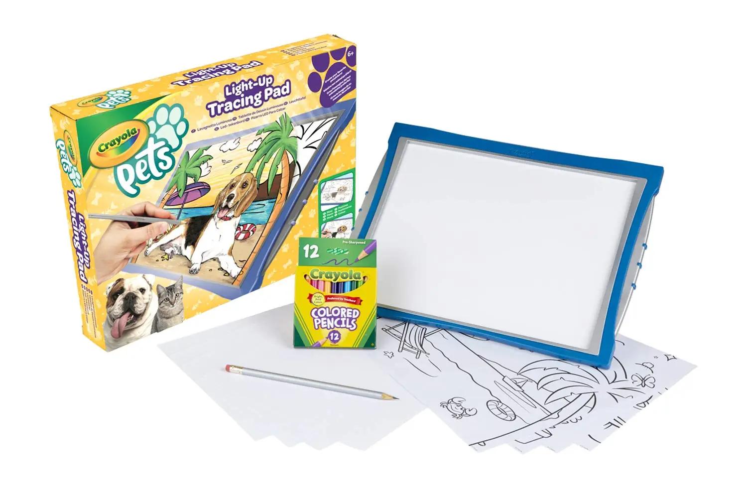 CRAYOLA helendav joonistustahvel lastele ja kingituseks – lisavaade