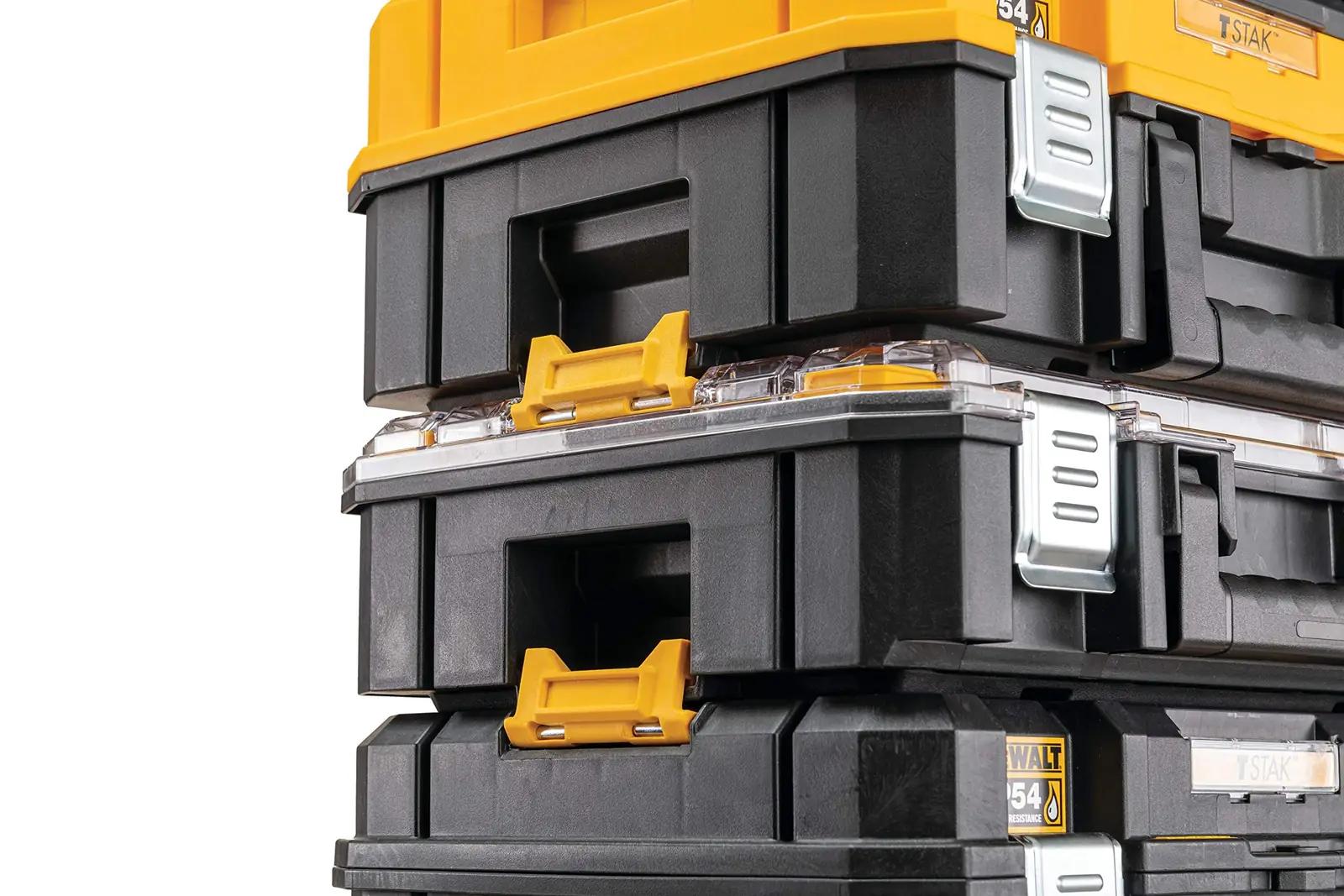 DEWALT vastupidav TSTAK organizer — kompaktne tööriistakast – pilt 7