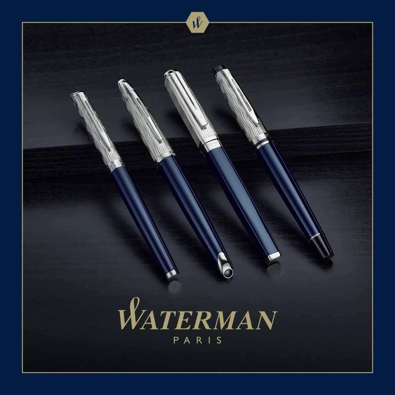 Waterman elegantsne metallist pastakas L’Essence du Bleu – pilt 7