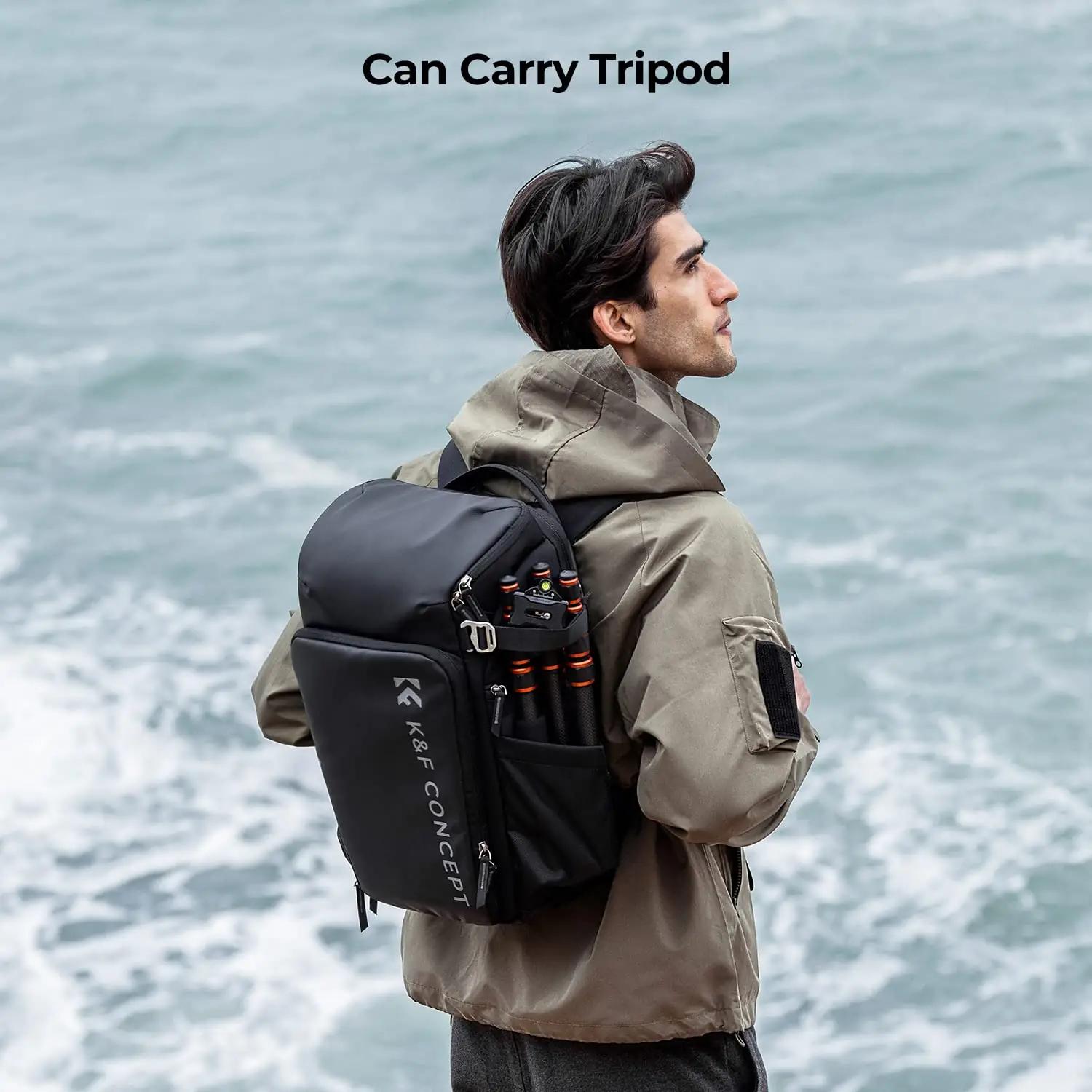 K&F CONCEPT vastupidav fotokott 25L – turvaline kaaslane – pilt 8