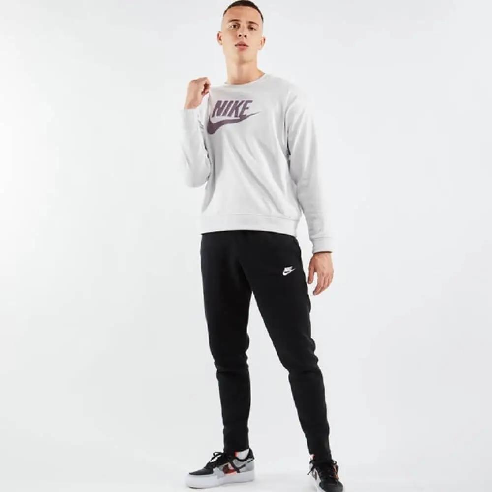 NIKE mugav puuvillane püksipaar treeninguks ja vabaajaks BV2762 – detailne vaade