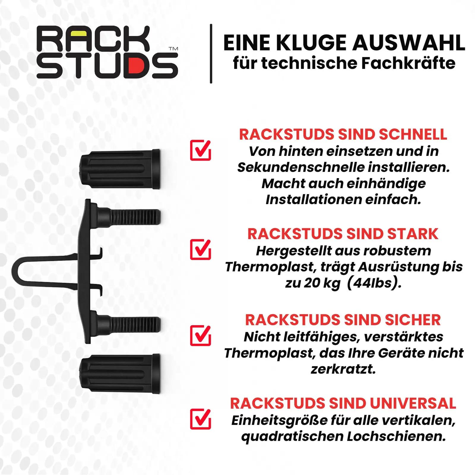 Rackstuds DUO50 rack-kinnitused — kindel ja kiire paigaldus – pilt 6
