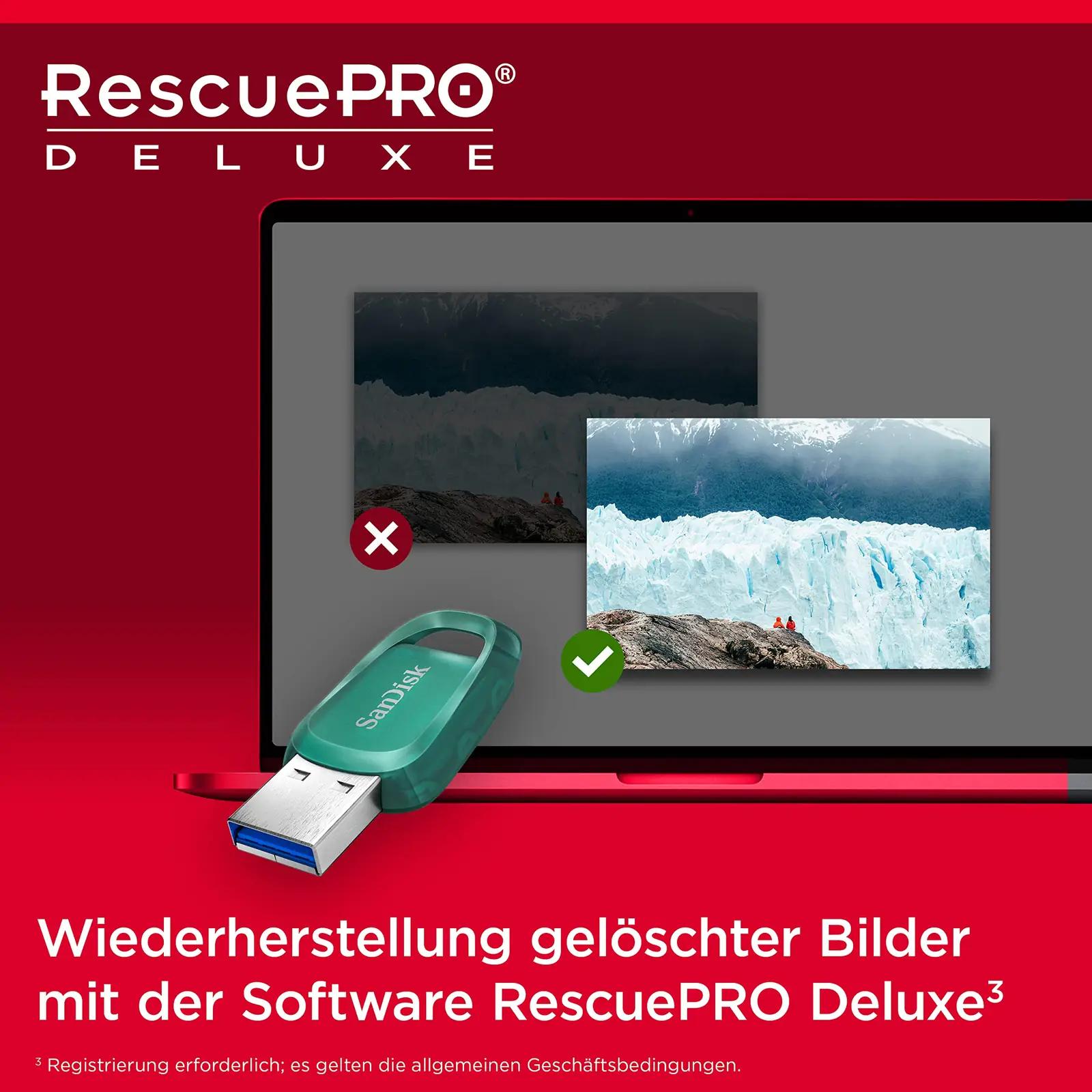 SanDisk vastupidav USB-mälupulk 512 GB – öko plastist kingiidee – lisavaade