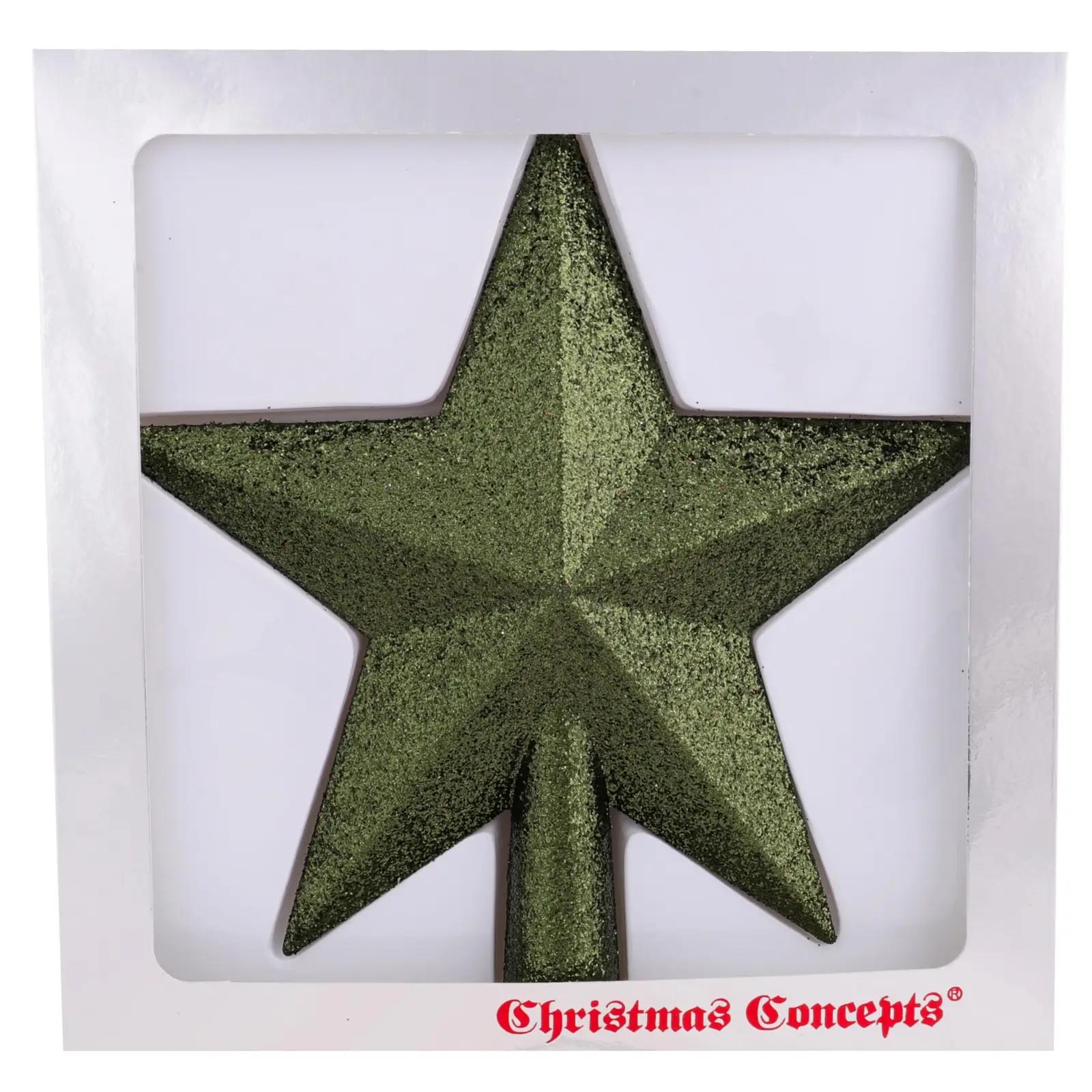 Christmas Concepts rohelusest sädelev puuotsak – elegantne dekor – lisavaade