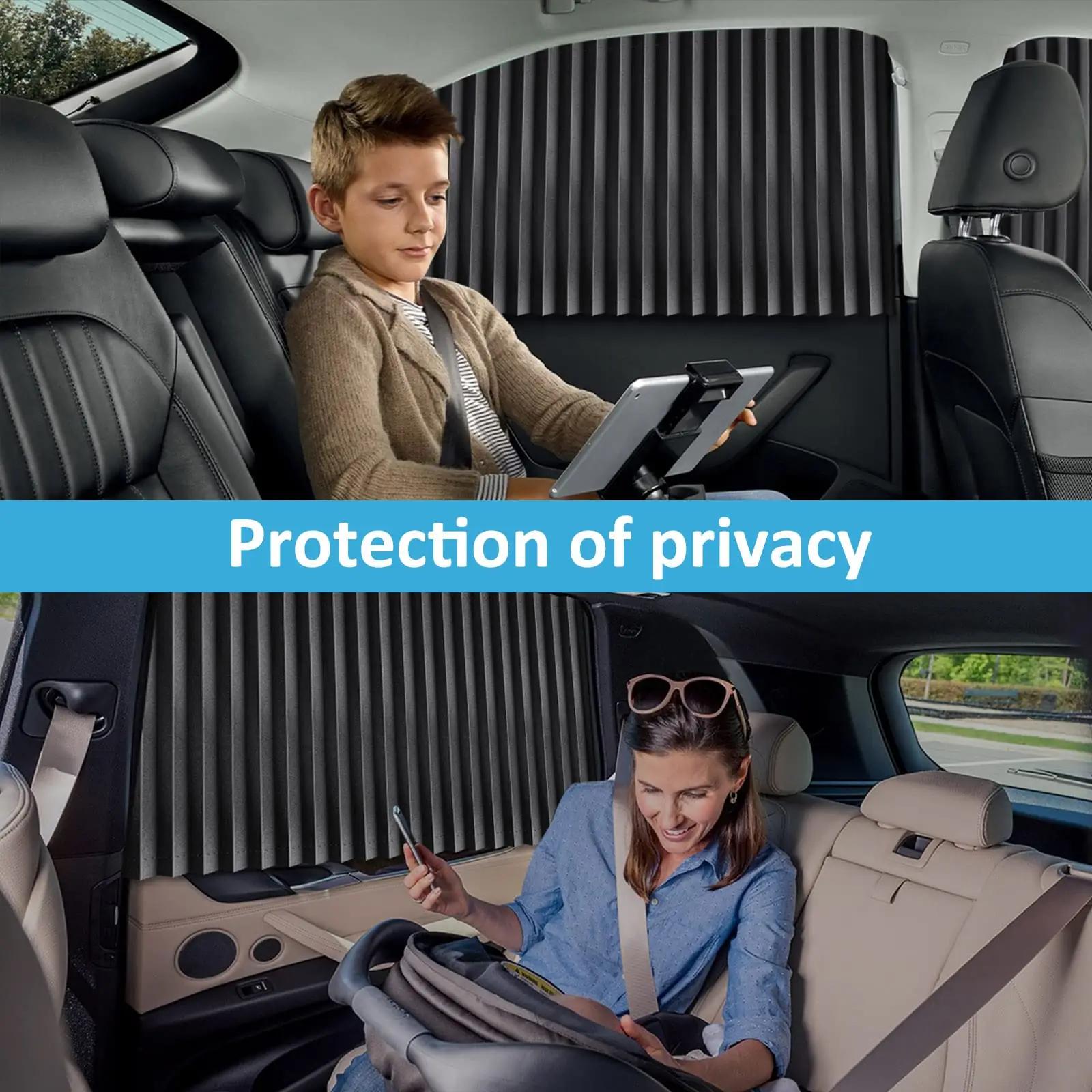 ZATOOTO auto päikesesirm polyesterist — privaatsus ja UV-kaitse – lisavaade