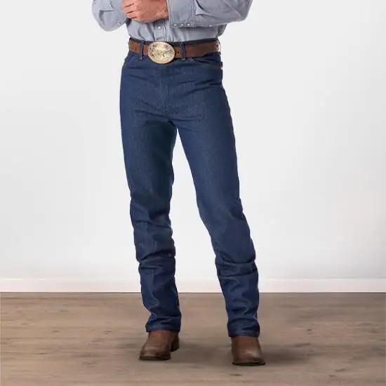 Wrangler mugavad meestele teksad slim-fit indigo toonis – kasutusnäide