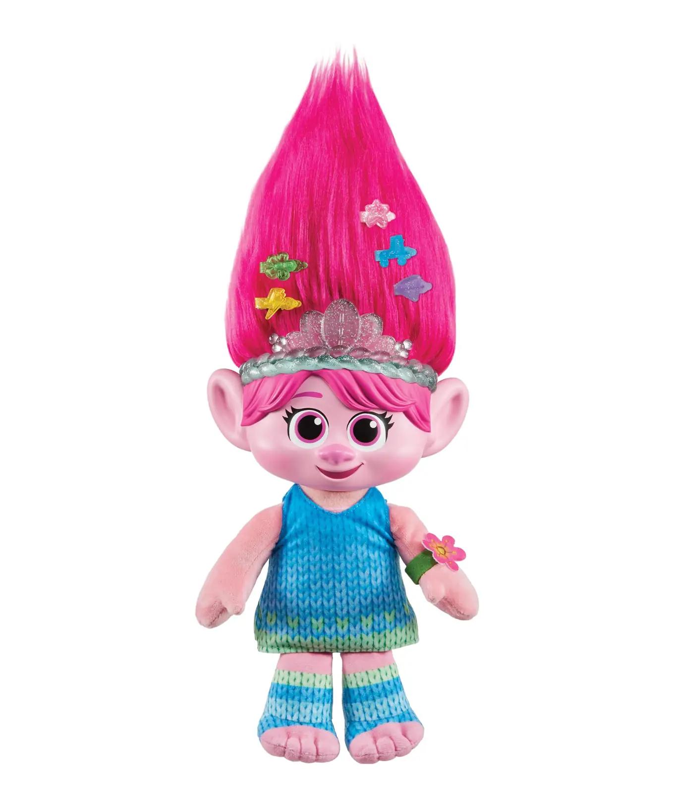 Mattel pehme Poppy mängukaru 35 cm — helide ja valgusega