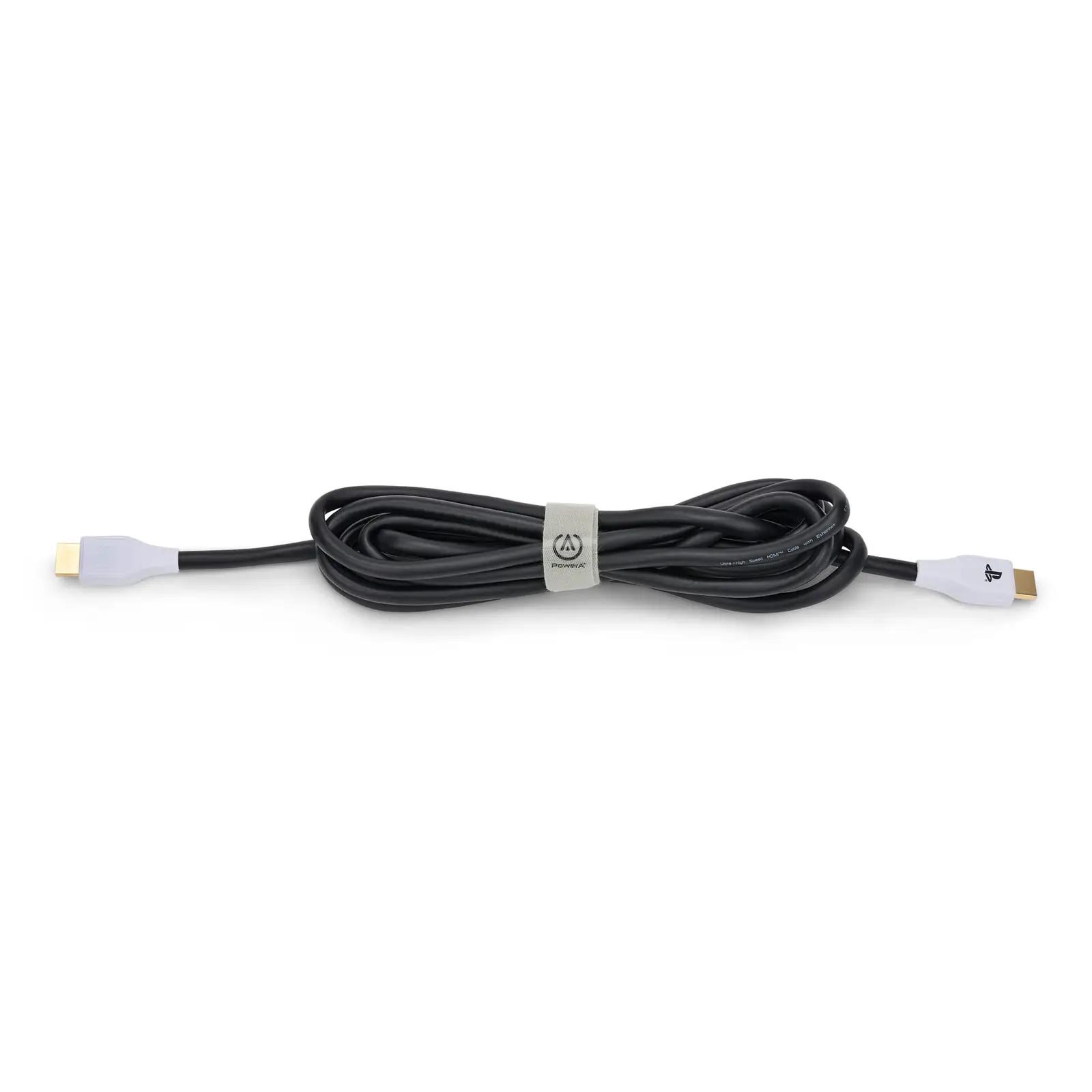 PowerA HDMI-kaabel PS5 jaoks — kiire ja vastupidav ühendus – pakend ja tarvikud