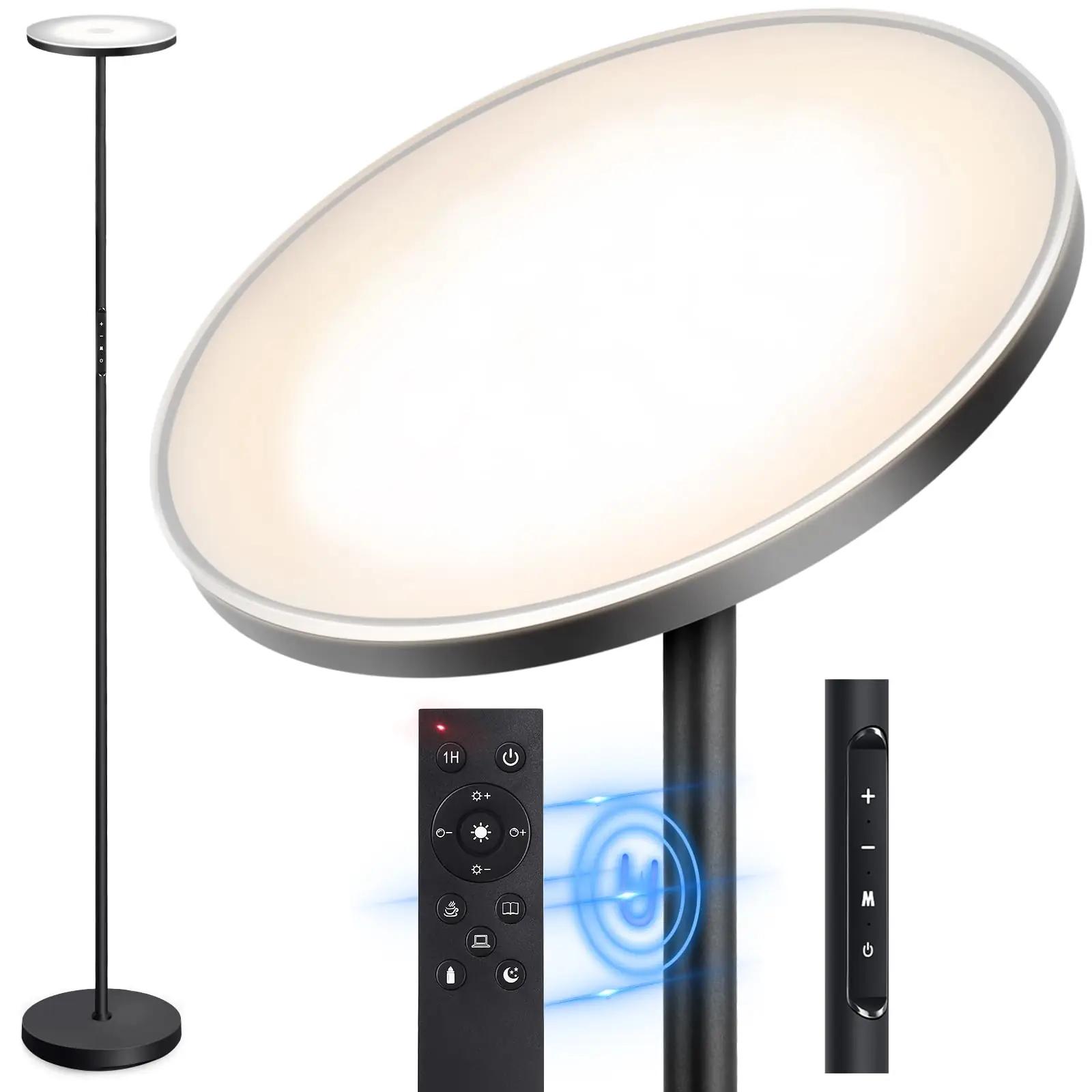OUTON modernne LED-lamp 30W dimmitav – must metall