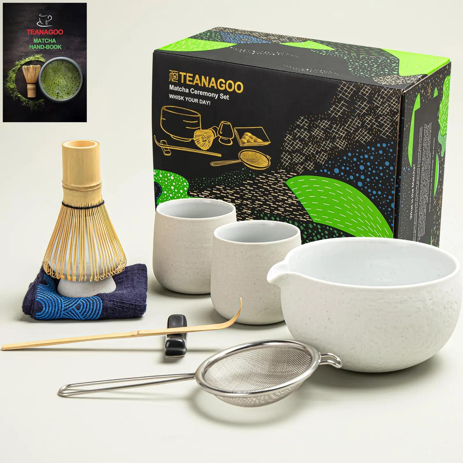 TEANAGOO keramiline Matcha komplekt — autentne teetseremoonia