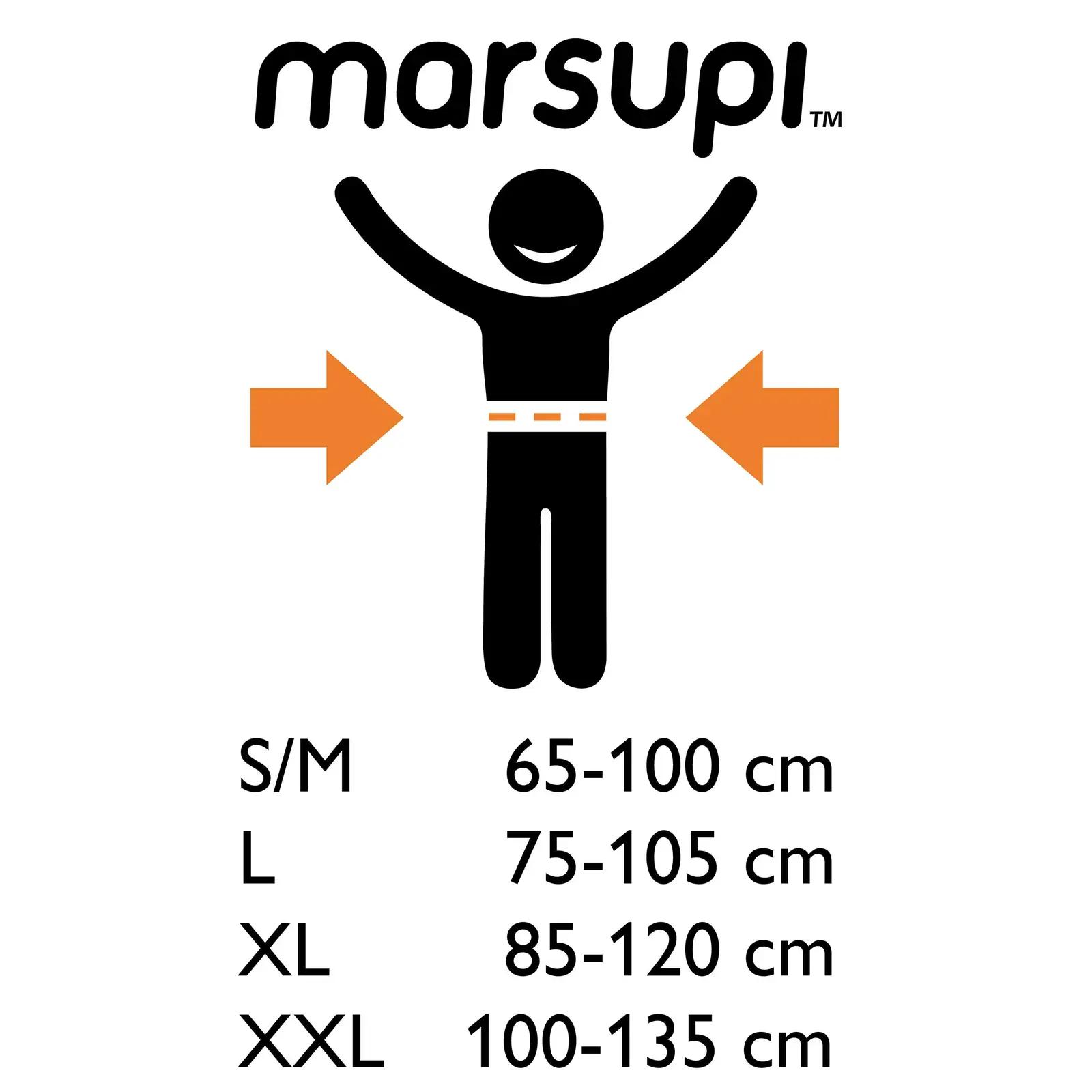 Marsupi puuvillane kergem kandevahend beebile — Breeze S – pilt 7