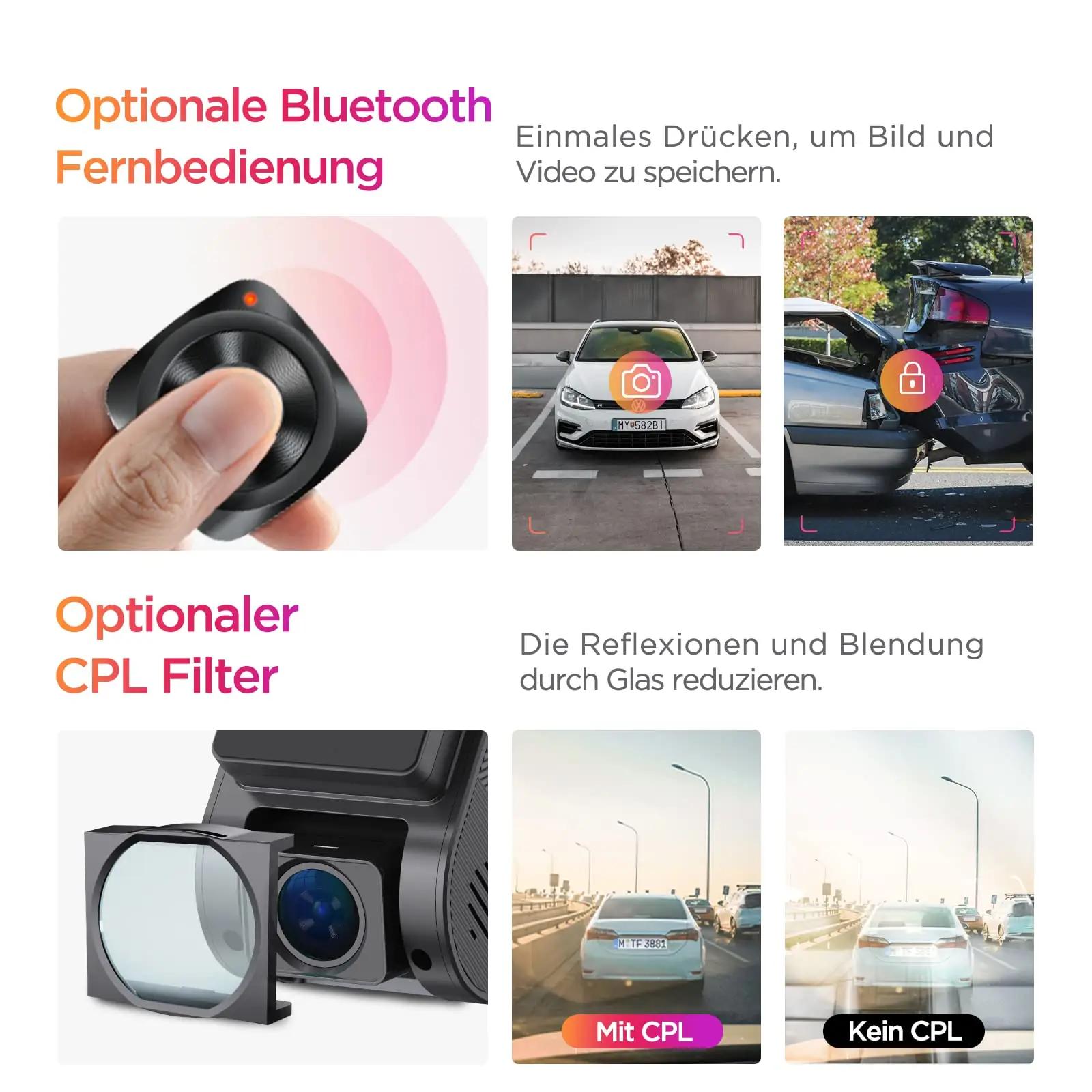 VIOFO peidetud autokaamera A119 Mini 2 — terav STARVIS öövaade – pilt 8