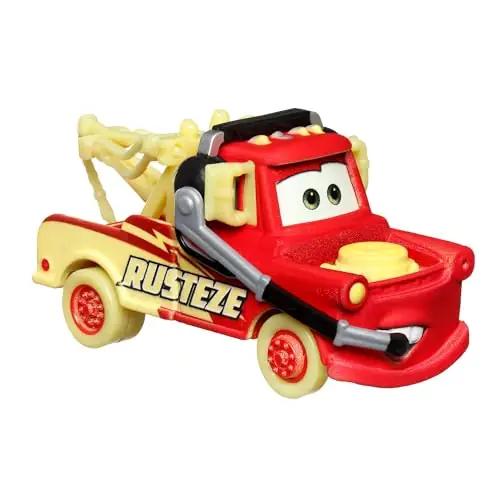 Disney metallist Glow Racers Mater – lapsesõbralik ripats charm – detailne vaade