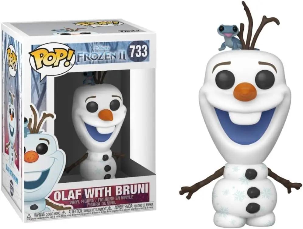 Funko vinyl-figuur Olaf ja Bruni – armas kingiidee – pakend ja tarvikud
