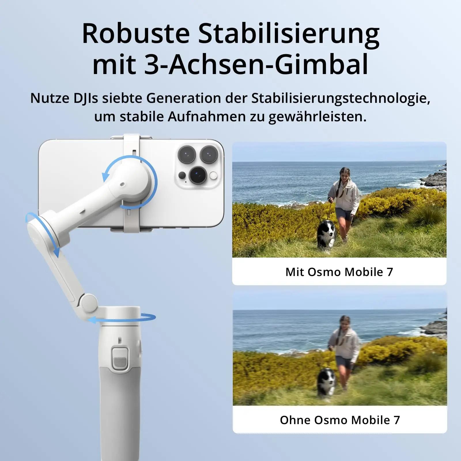 DJI kerge 3-teljeline gimbal iPhone’ile ja Androidile – detailne vaade
