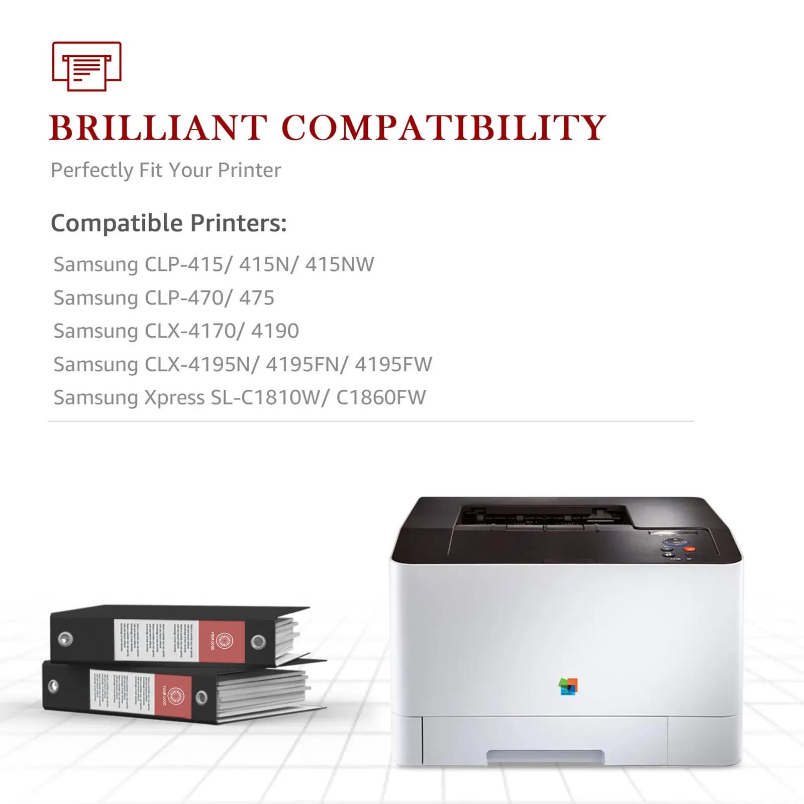Toner Kingdom CLT-P504C CLT-504S xpress c1860fw c1810w – detailne lähivaade