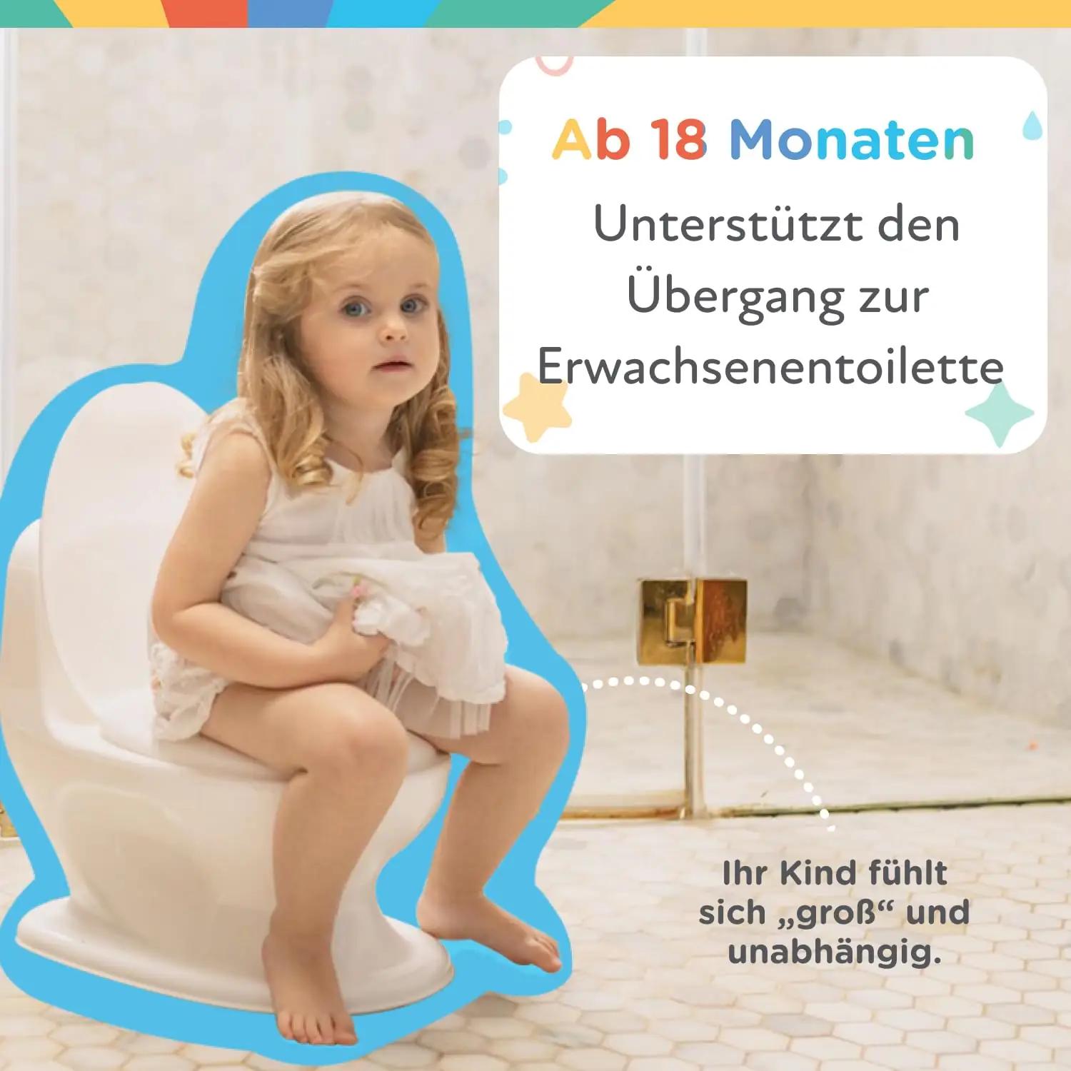 Nuby lapse potike ‘My Real Potty’ – realistlik loputusheli – pilt 6