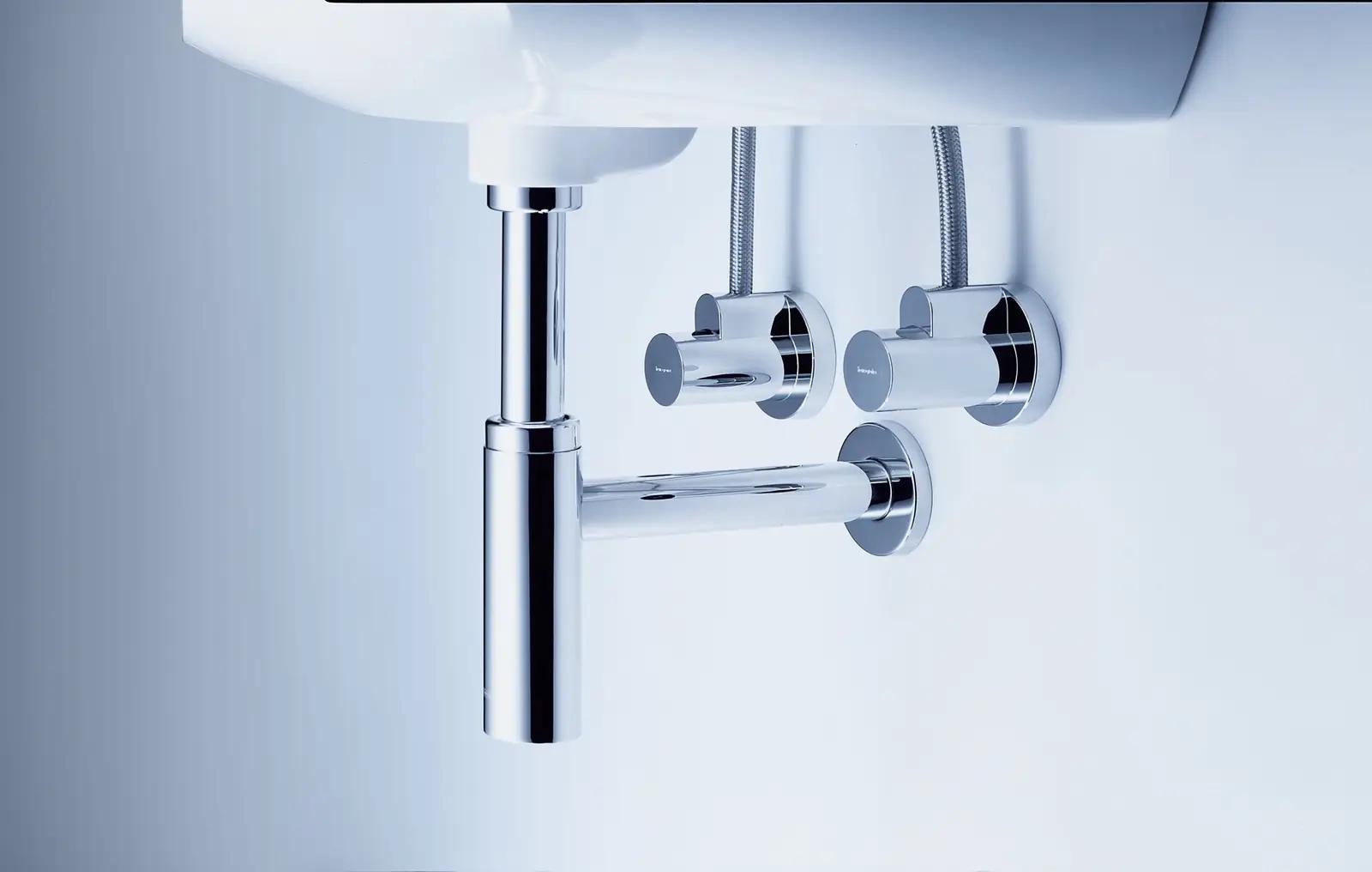 hansgrohe kroomitud vannitoa sifoon Flowstar S — vastupidav – detailne vaade