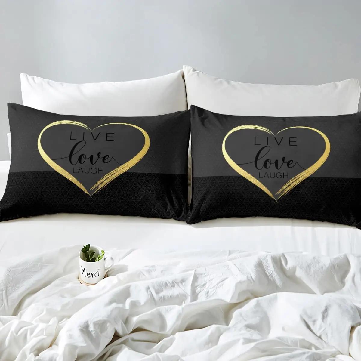 Homemissing moodne mikrofibra voodipesu 240×260 cm romantiline – lisavaade