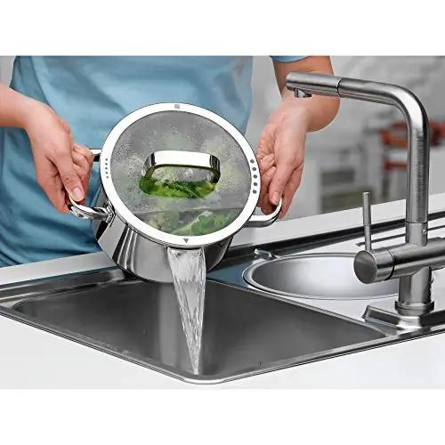 WMF Cromargan roostevaba Bratentopf 16 cm – mitmeotstarbeline – pilt 12