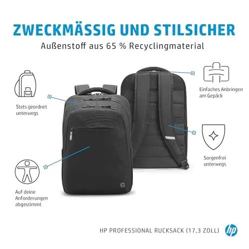 HP veekindel 17,3″ sülearvuti seljakott – igapäevase kaitsega – pilt 11