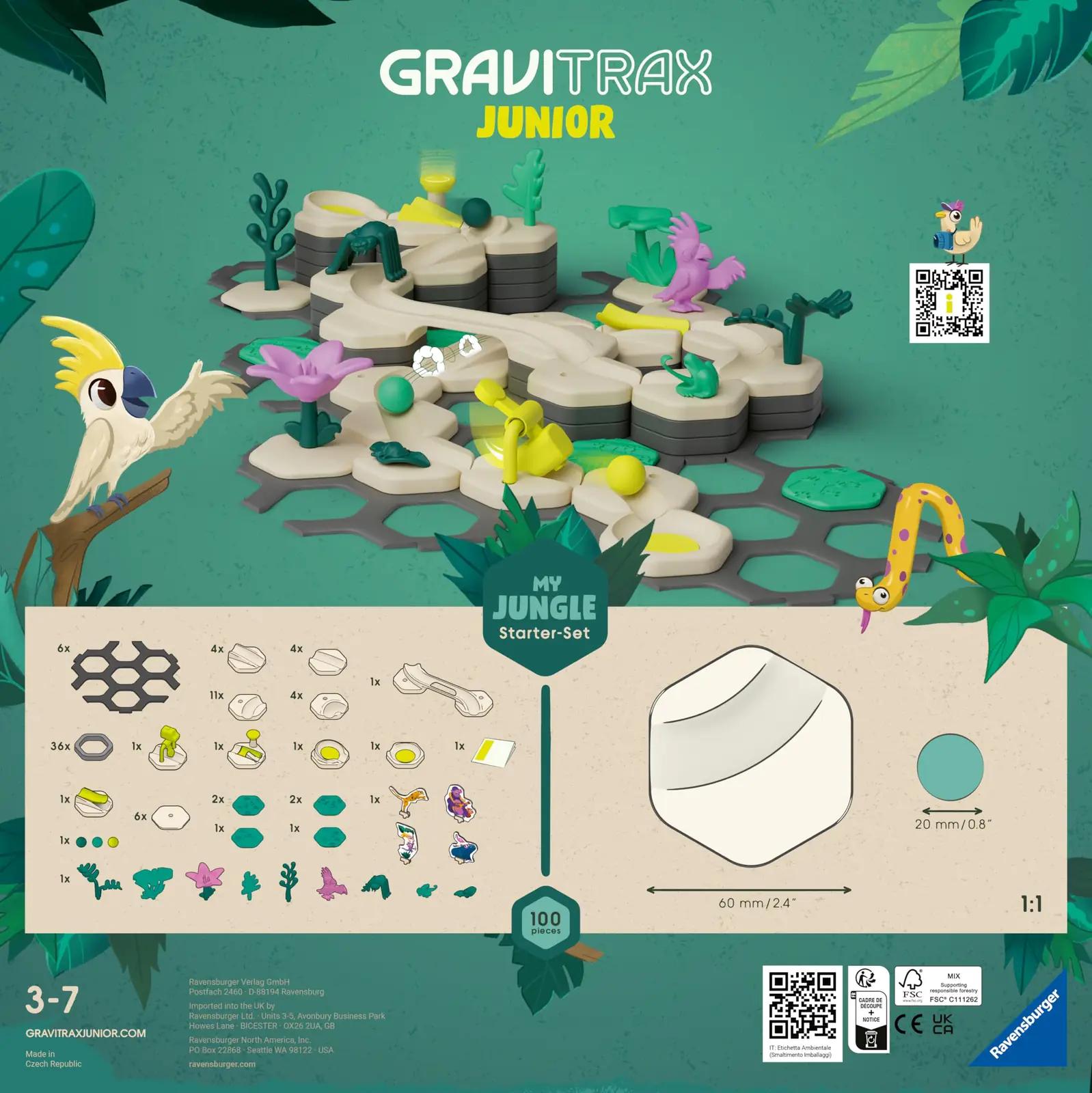 Ravensburger õppemäng: GraviTrax Junior Starter-Set L Jungle – pilt 7