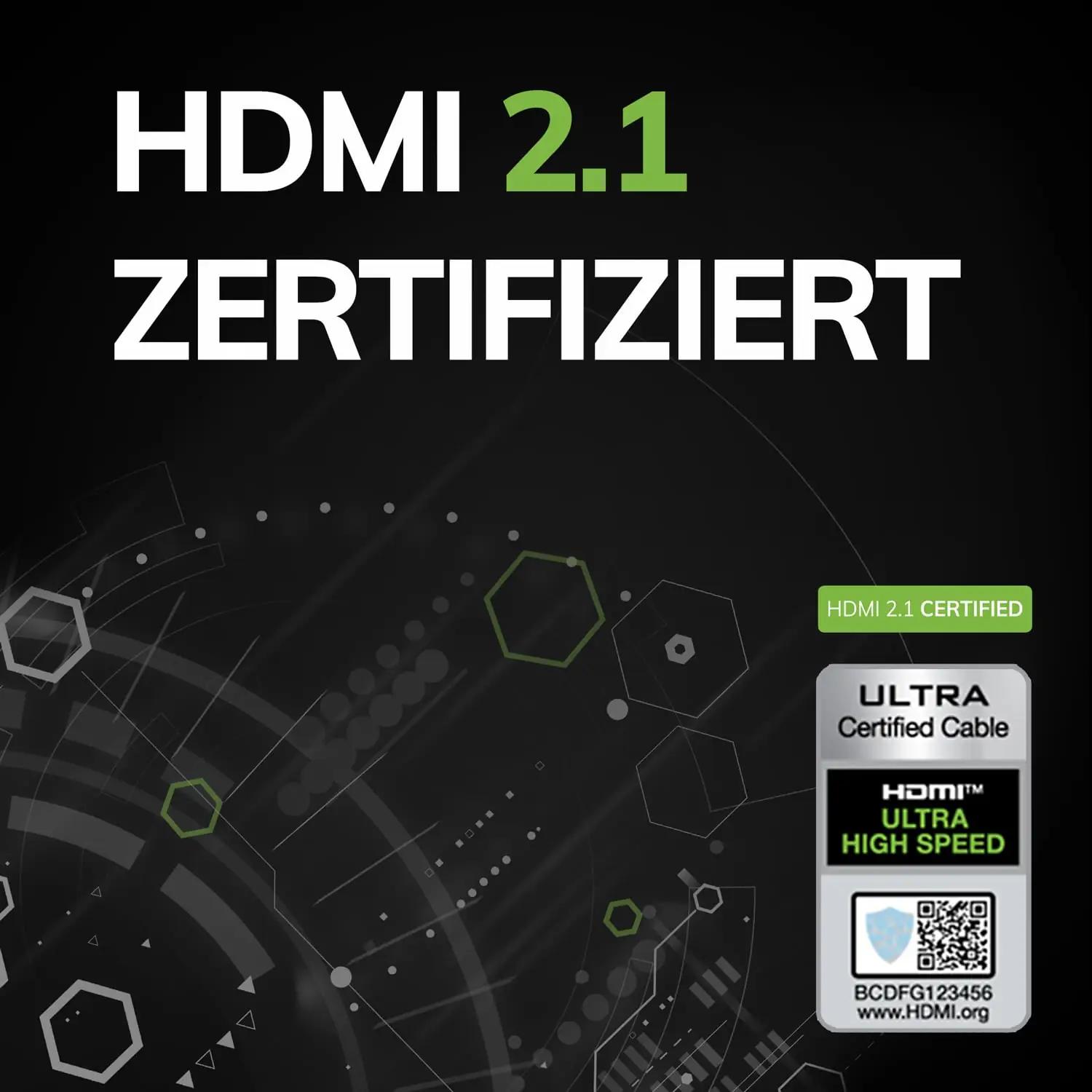 OEHLBACH kvaliteetne 8K HDMI-kaabel — vastupidav, 2 m – pilt 6