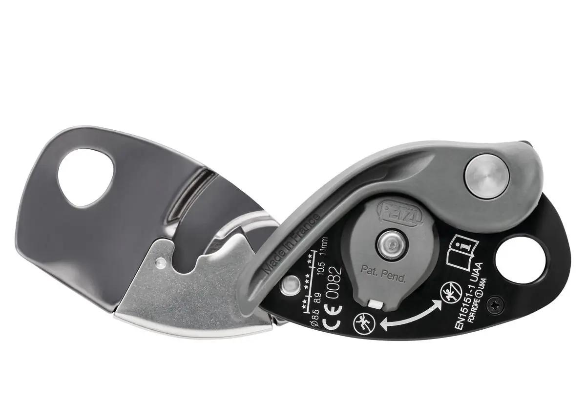 PETZL turvakinnitusega Grigri+ alumiiniumist laskumisahi – lisavaade