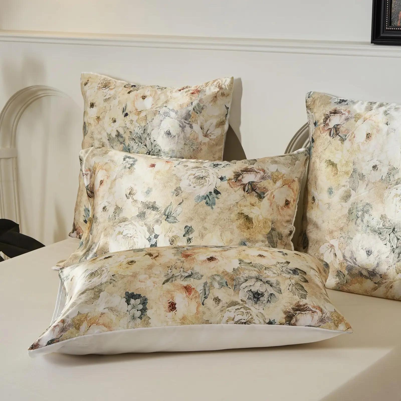 YASMENG satiinvoodipesu 240×260 cm – pehme lillemuster – pilt 7