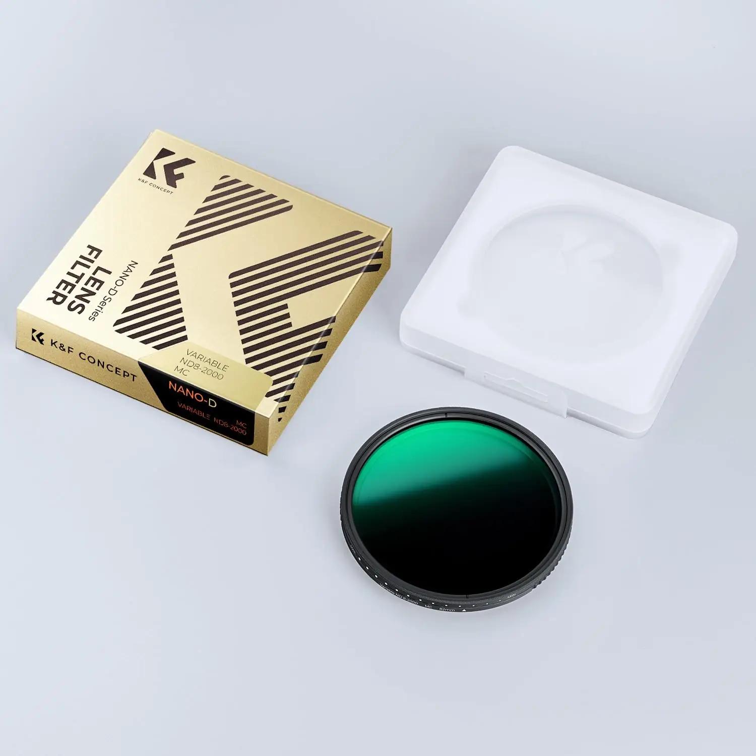K&F CONCEPT 58mm ND muutuv filtriga — täpne valgusjuhtimine – pilt 8