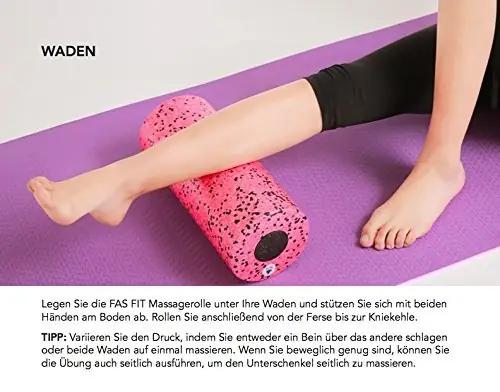 Fas Fit kvaliteetne foam roller komplekt treeninguks ja – pilt 9