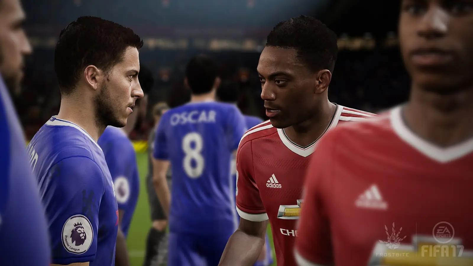 Electronic Arts jalgpallisimulaator – FIFA 17 Deluxe väljaanne – kasutusnäide