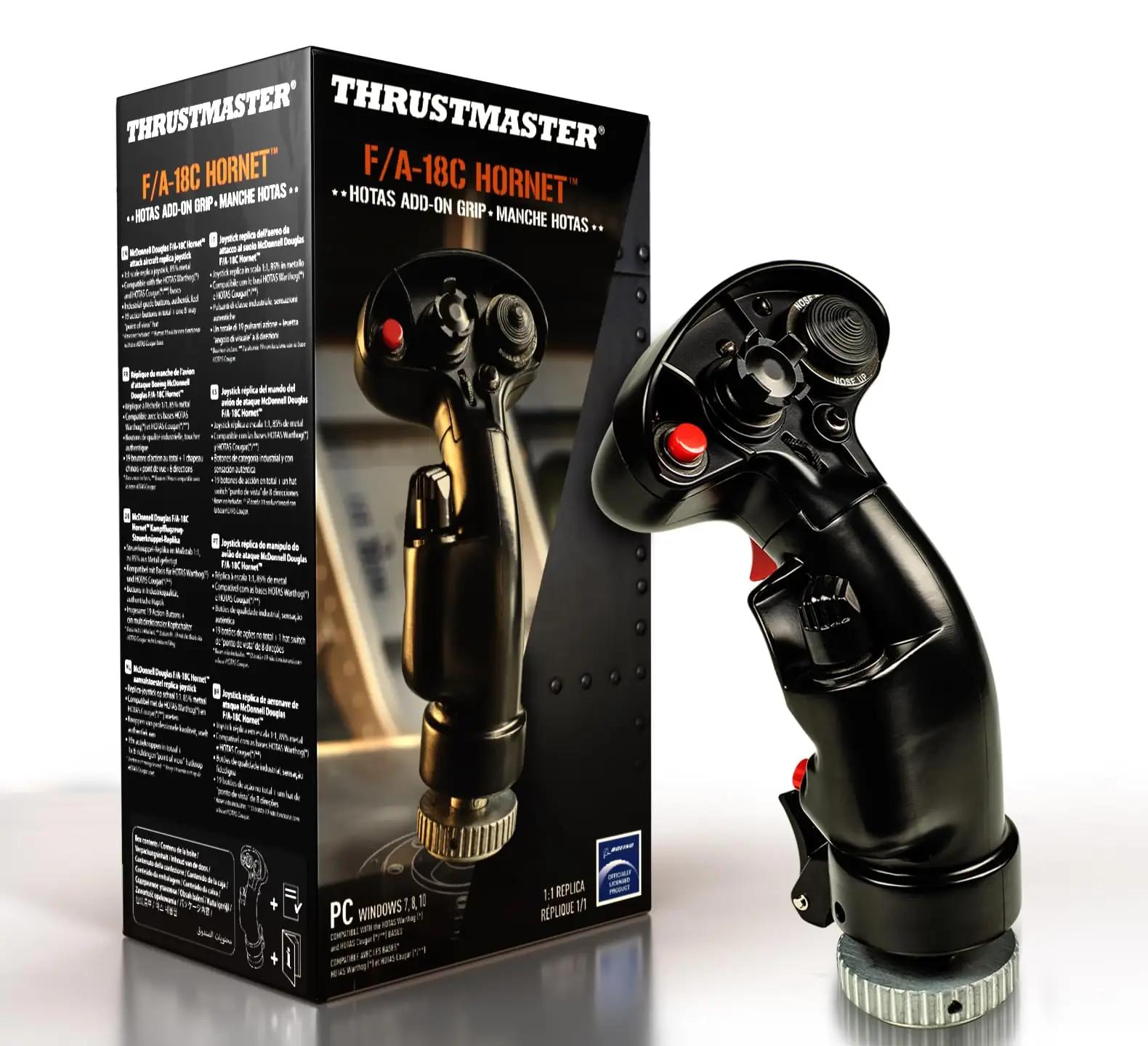 Thrustmaster F/A-18C HOTAS käepide – realistlik lendamiskogemus – lisavaade