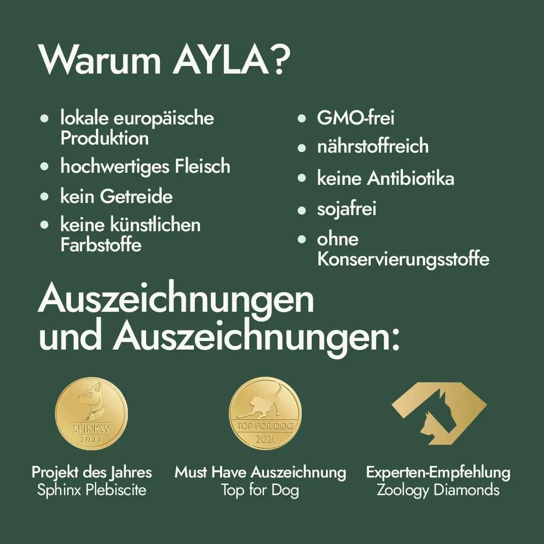 AYLA premium külmkuivatatud kiudtoit kassidele – valgurikas maius – pilt 7