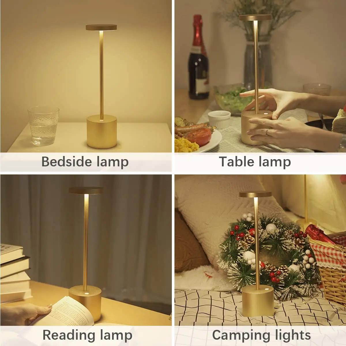 Hapfish alumiiniumlaudlamp — laetav, reguleeritav valgus – pilt 6