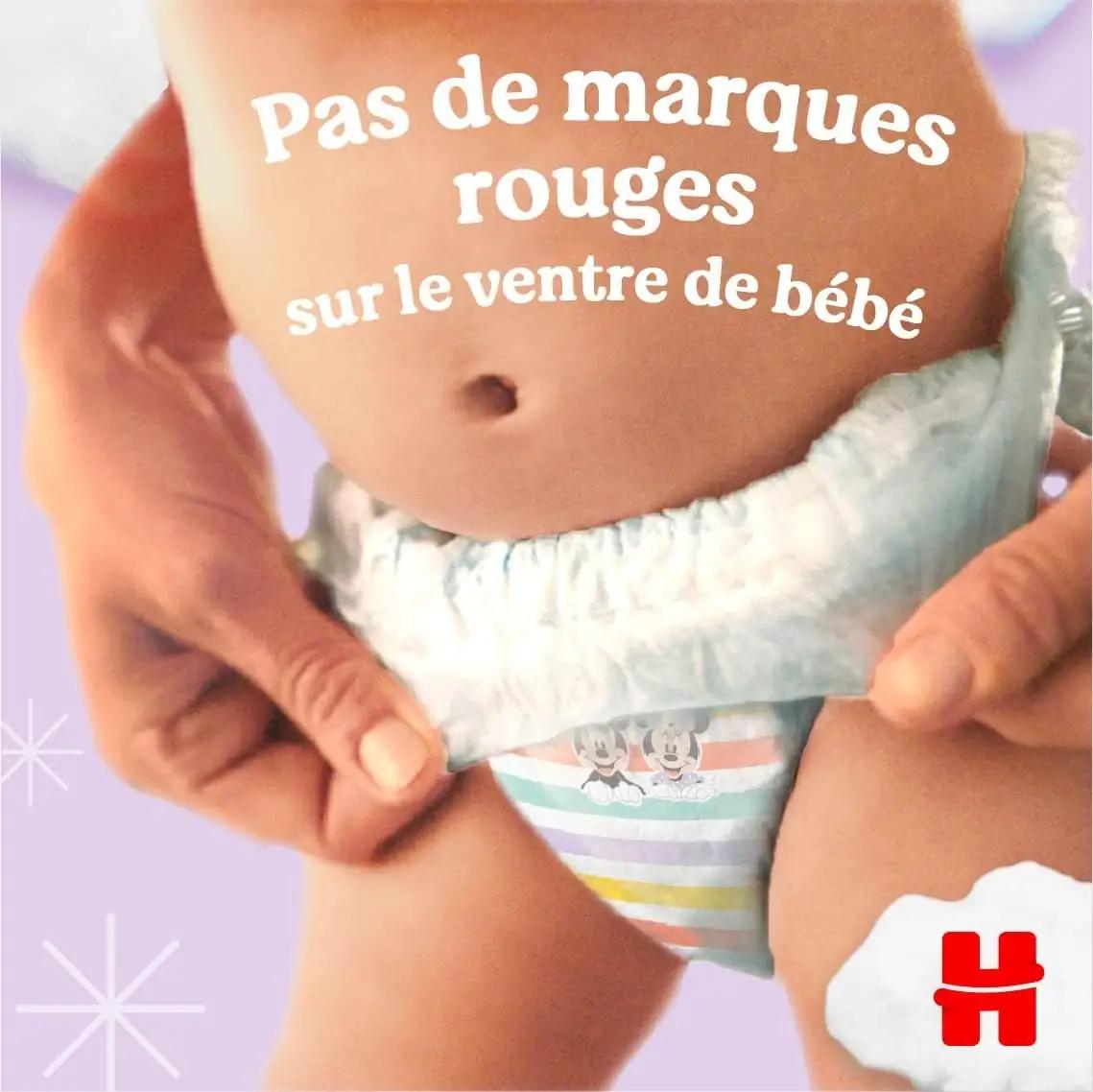HUGGIES pehmed puuvillased mähkrehousid – suurus 3, 88 tk – kasutusnäide