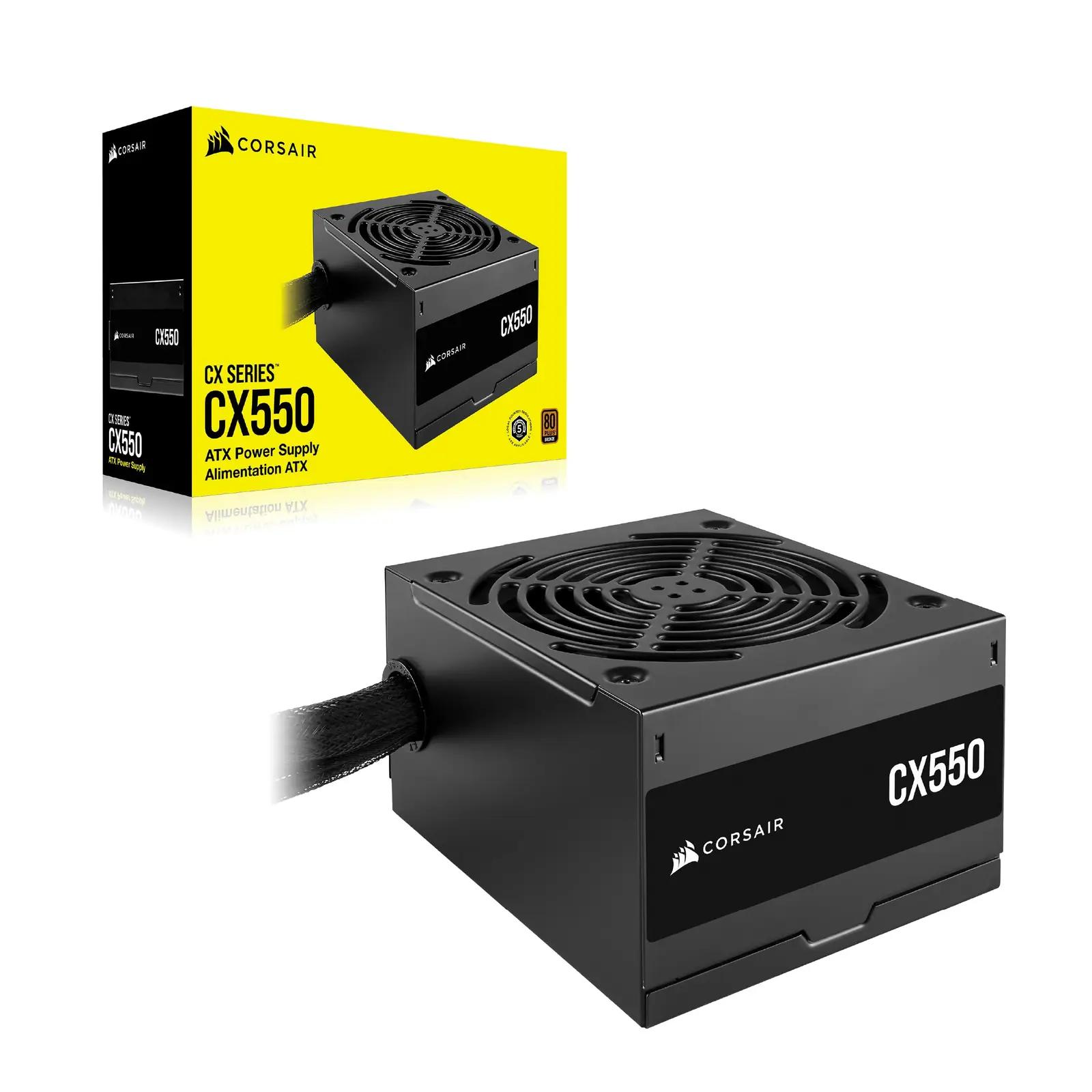 Corsair vastupidav 550W toiteplokk — vaikne ja tõhus – pilt 8