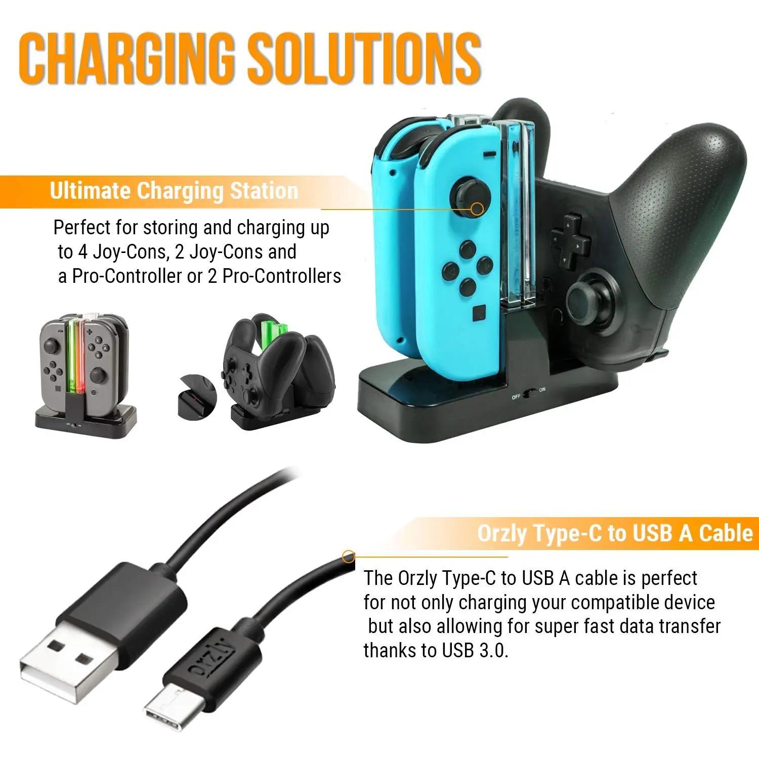 Orzly vastupidav Nintendo Switch tarvikukomplekt – pilt 6