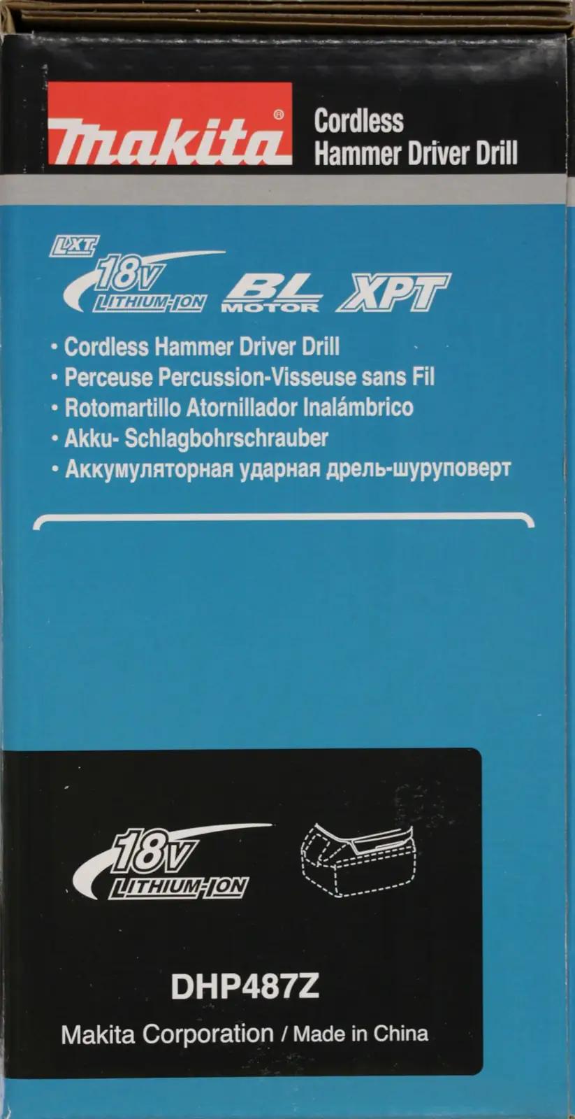 Makita vastupidav akupuur/klobiga puurikeha – 18V tööriist – pilt 7
