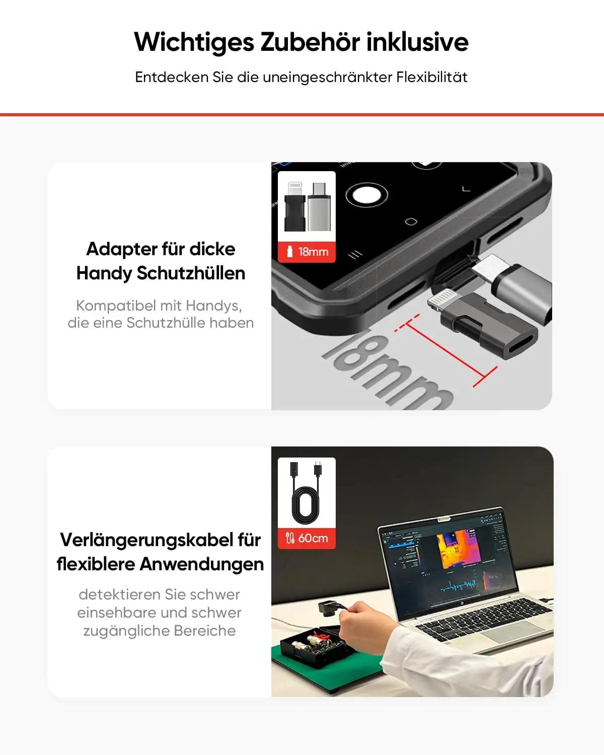 HIKMICRO juhtmevaba soojuspildikaamera – soojuspildiseadmed – lisavaade
