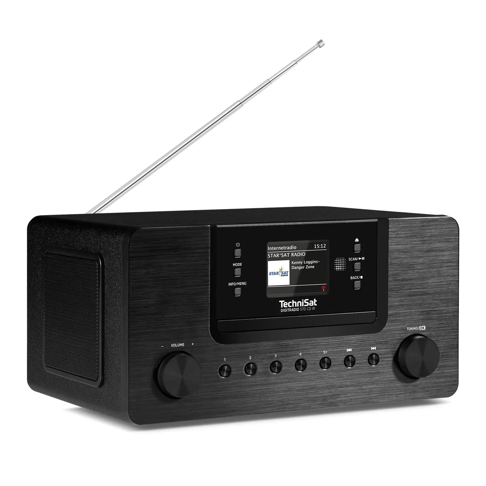 TechniSat stereoradio CD-mängijaga – mitmeallikas helielamus