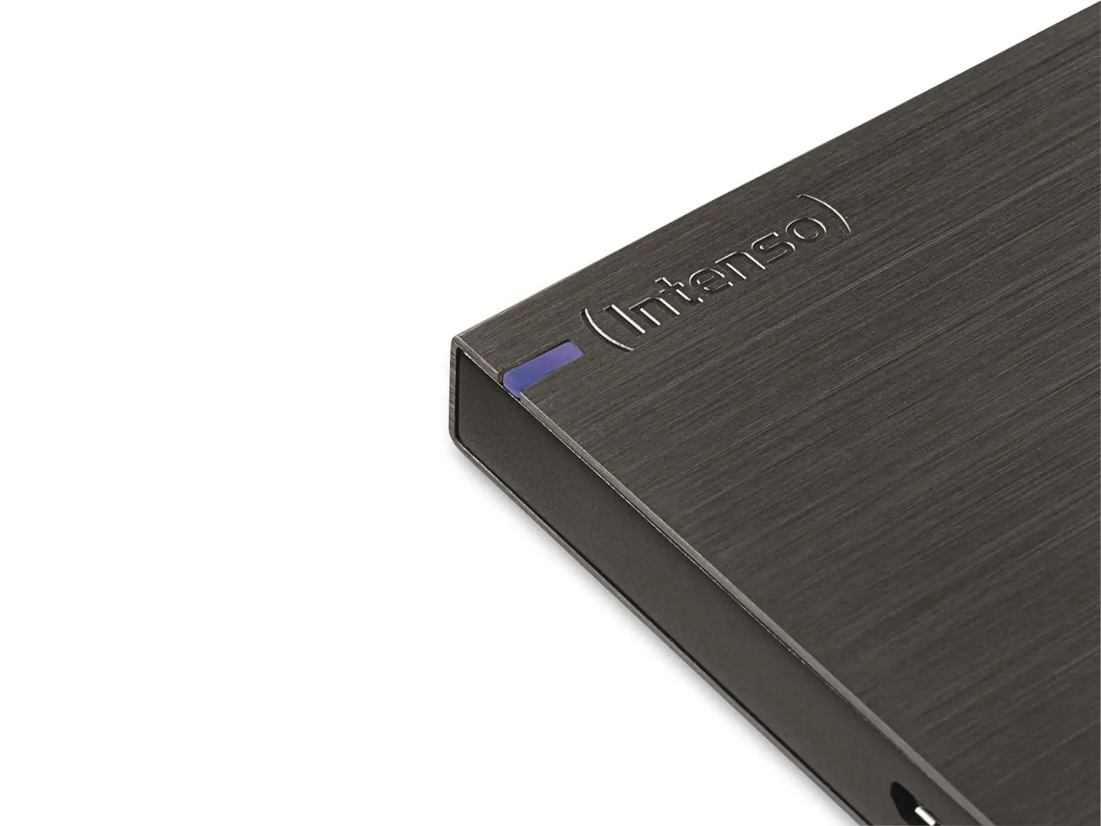 Intenso alumiiniumist väline kõvaketas 1 TB – lisavaade